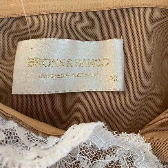 Anthropologie White Lace Midi Dress - Picture 12 of 16